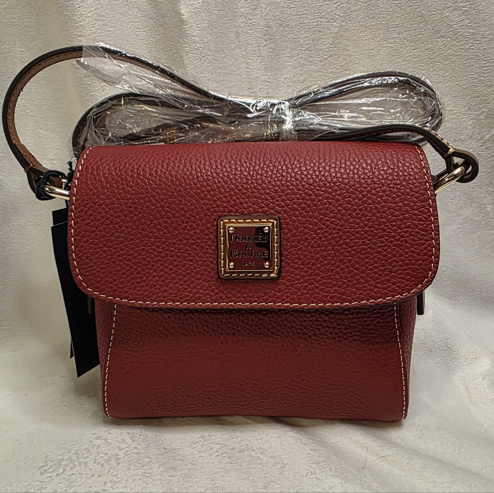 Dooney & Bourke Red Leather Crossbody Bag